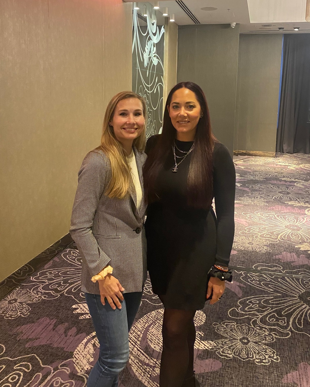Sarka with Francie, CEO of JT Foxx companies and brands